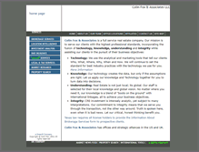 Tablet Screenshot of colinfox.com